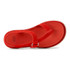 UGG Women's Goldengaze Suede Toe Post Sandals, red slip-on sandal with a suede strap and cushioned sole.