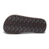 Reef Kids' Ahi Flip Flop, close-up of the black textured sole with a patterned grip.