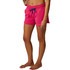 Carve Designs Carve Women's Bali Breeze Short, vibrant pink shorts with an elastic waistband and a blue drawstring.