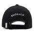 Rhoback Men's Poly Performance Hat, back view showing adjustable strap and embroidered brand logo.