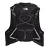 The North Face Sunriser Run Vest 8, black lightweight hydration running vest with multiple pockets and reflective accents.