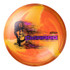 Discraft 2026 Anthony Barela Tour Series Cigarra, orange and yellow marbled disc golf disc with a graphic of Anthony Barela wearing sunglasses and a hat, featuring purple text and logo.