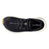 Altra Women's Voyager, top view of black trail running shoe with white sole and gray laces.