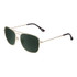 Knockaround Mount Evans Sunglasses, stylish sunglasses with gold frame and dark lenses.