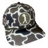 Little River Hat & Clothing Co. Little River Golfer Camo Hat, camouflage-patterned golf cap with a circular logo of a golfer swinging a club on the front.
