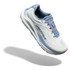 Altra Women's Torin ST, white and light blue lightweight running shoe with breathable mesh upper and cushioned sole for comfortable running