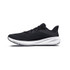 Altra Men's Motiv FLX, black athletic running shoe with white midsole and breathable mesh upper.