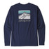 Patagonia Men's Long Sleeve Line Logo Ridge Responsibili-Tee