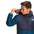 The North Face TNF Boys' Reversible Mount Chimbo Full Zip Hooded Jacket 21WF 