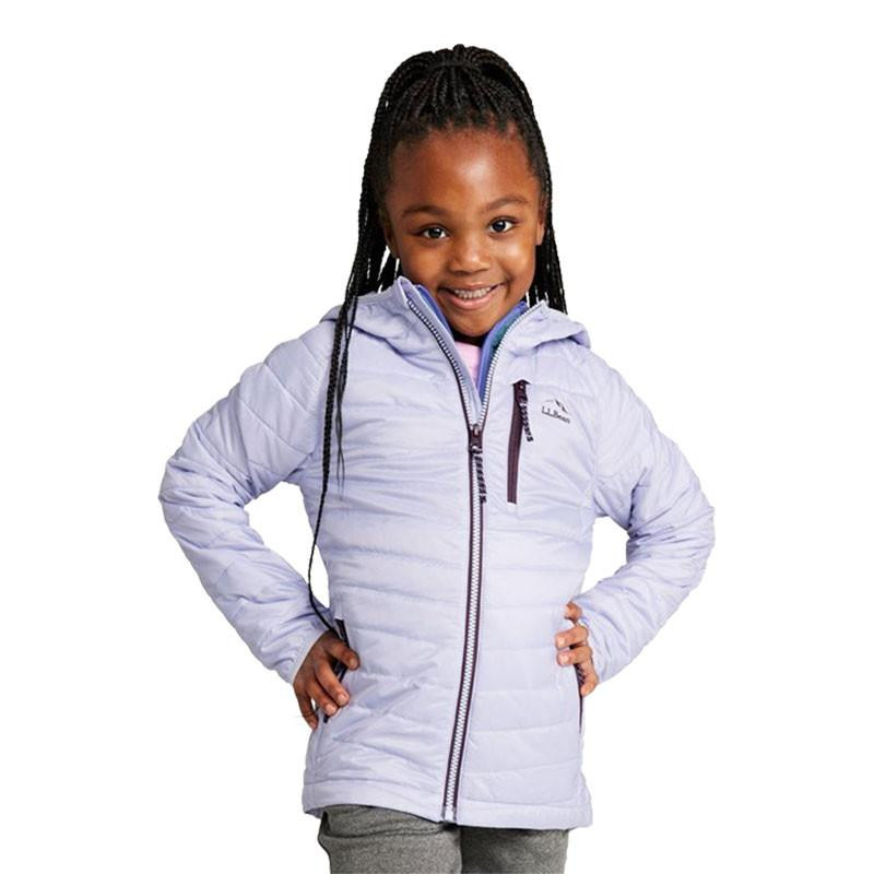  L.L.Bean Kids' Primaloft Packaway Hooded Jacket 