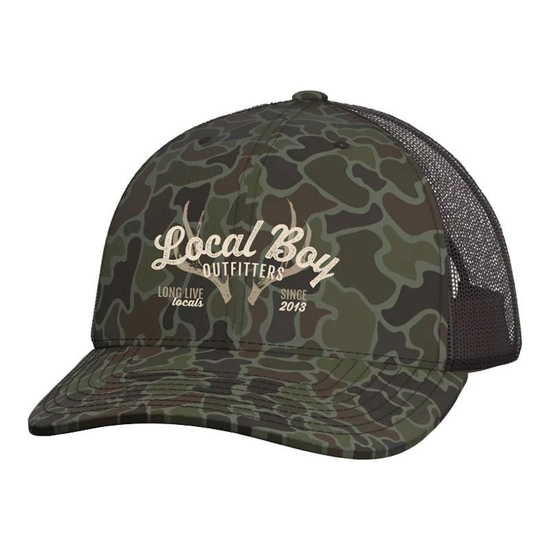  Local Boy Antler Arch Trucker Hat 