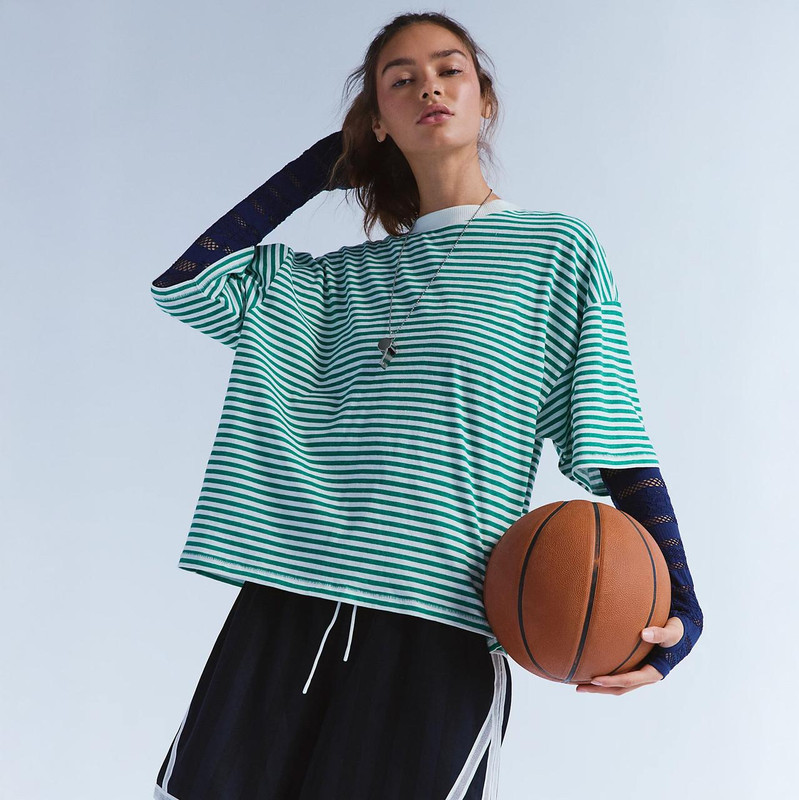  FP Movement Women's Tackle Tee - Stripe 