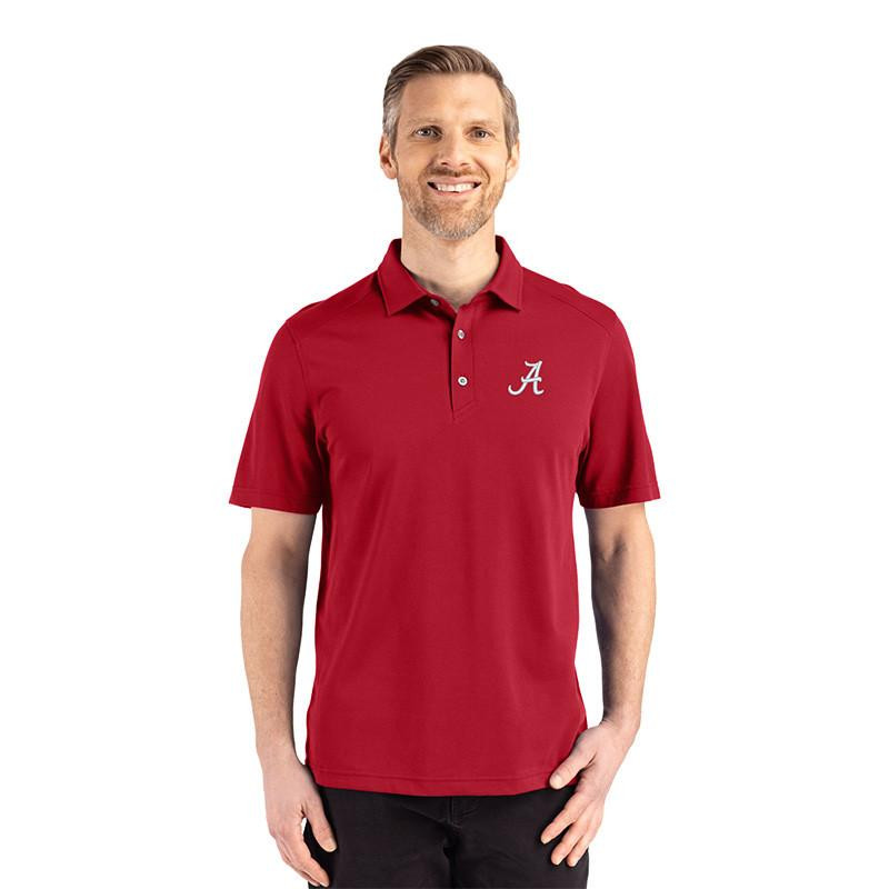 Cutter & Buck Men's Alabama Solid Pique Polo 