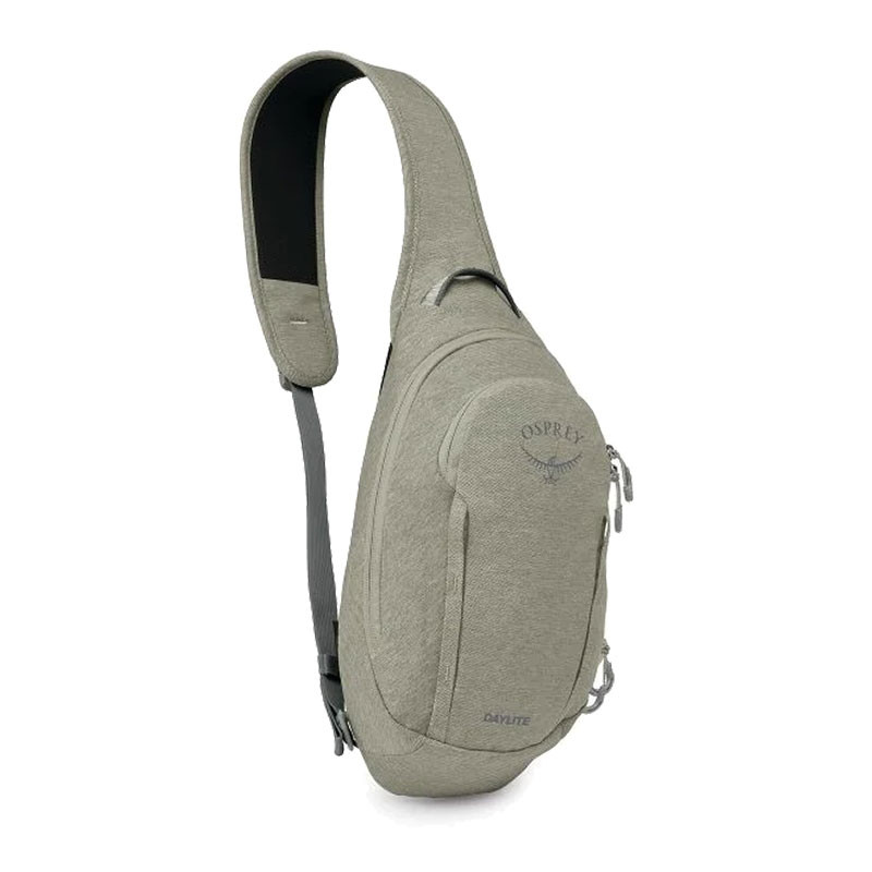 Osprey Packs Osprey Daylite Sling Driftshade, a compact and lightweight sling bag in neutral gray color.