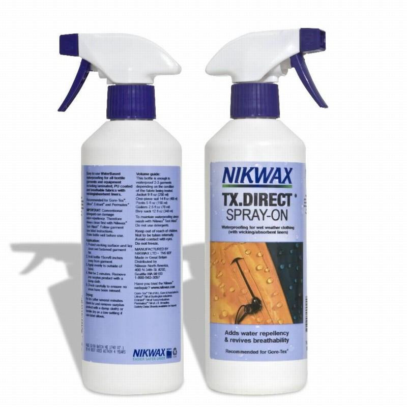 Nikwax Waterproofing Nikwax Tx-Direct Spray-On Waterproofing (10oz) Nikwax Waterproofing Nikwax Tx-Direct Spray-On Waterproofing (10oz)