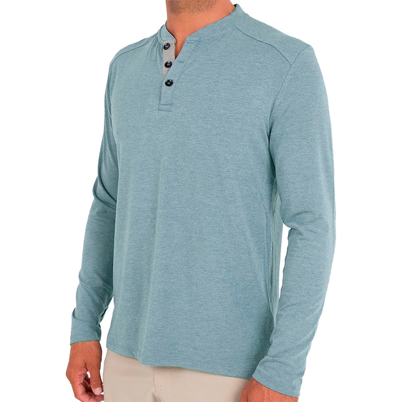 Free Fly Men's Bamboo Flex Henley