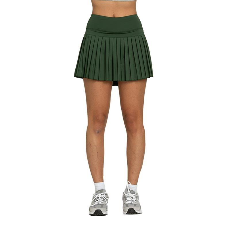 ワンピース Pleated Tennis Skirt Green Plus Size Pleated Tennis Skirt