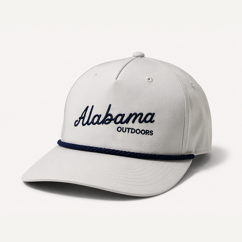 Alabama Outdoors Bunker 5 Panel Classic Rope Hat