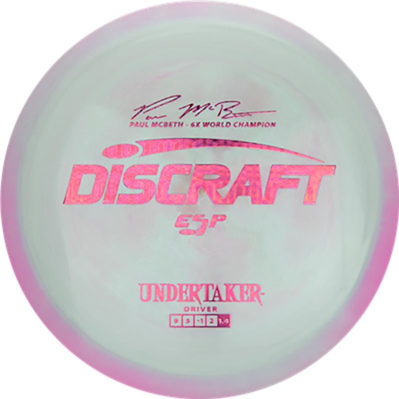 Discraft Disc Golf Discraft Paul McBeth 6X ESP Undertaker Signature Series 