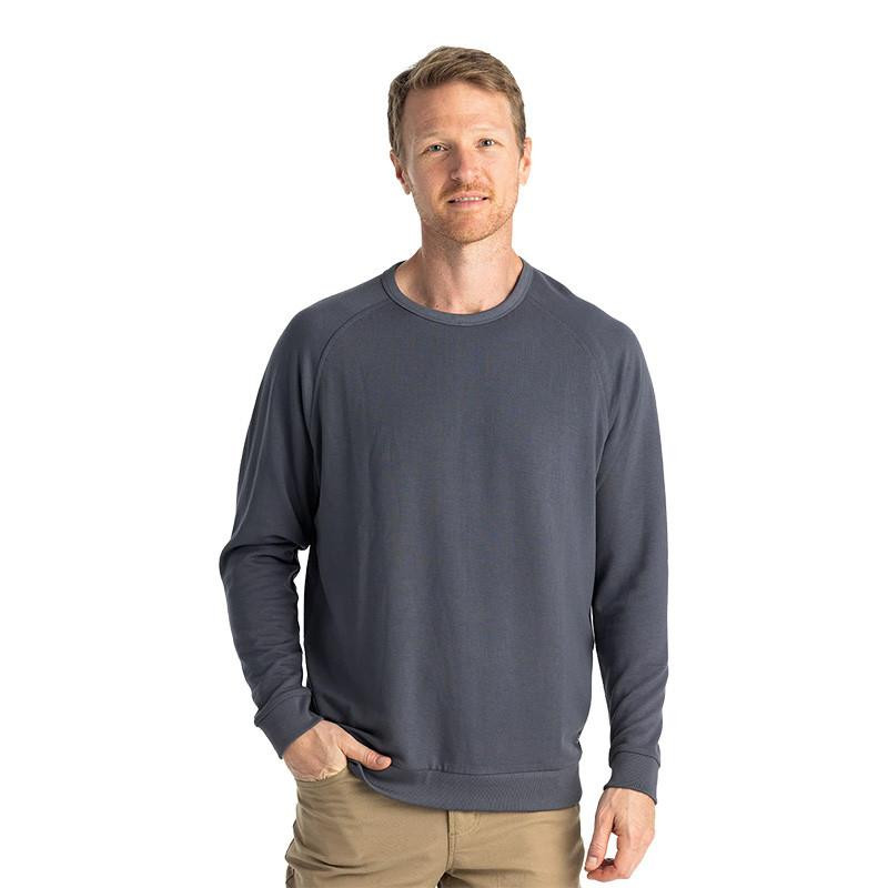 Free Fly Apparel Free Fly Men's Bamboo Lightweight Fleece Crew Free Fly Apparel Free Fly Men's Bamboo Lightweight Fleece Crew