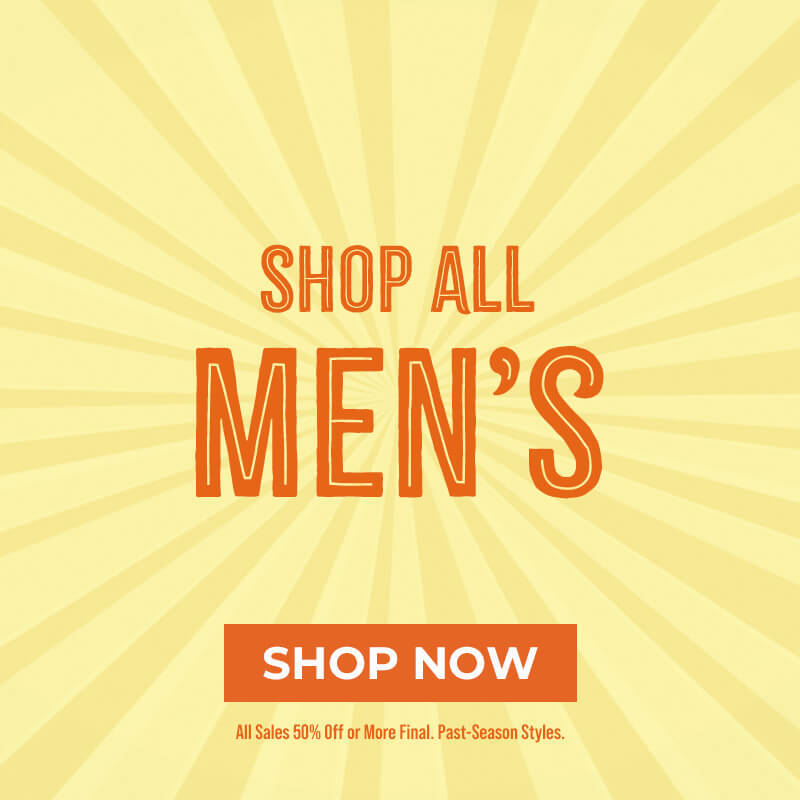 Shop all men's clearance deal sales