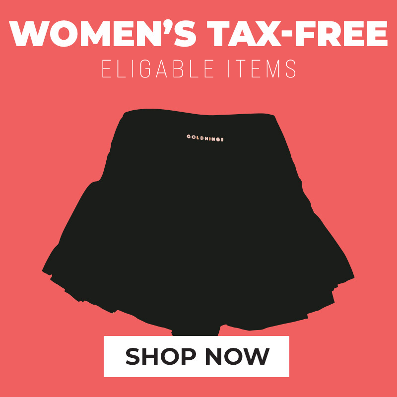 Women's Tax-Free eligible items