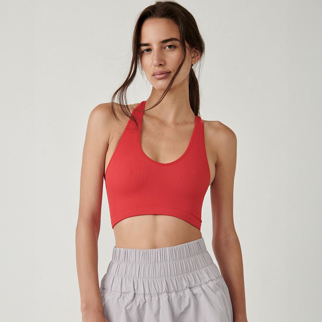 (取寄) エフピー ムーブメント レディース フリー スロー クロップ FP Movement women FP Movement Free Throw Crop Skyline FP Movement Women's Free Throw Crop