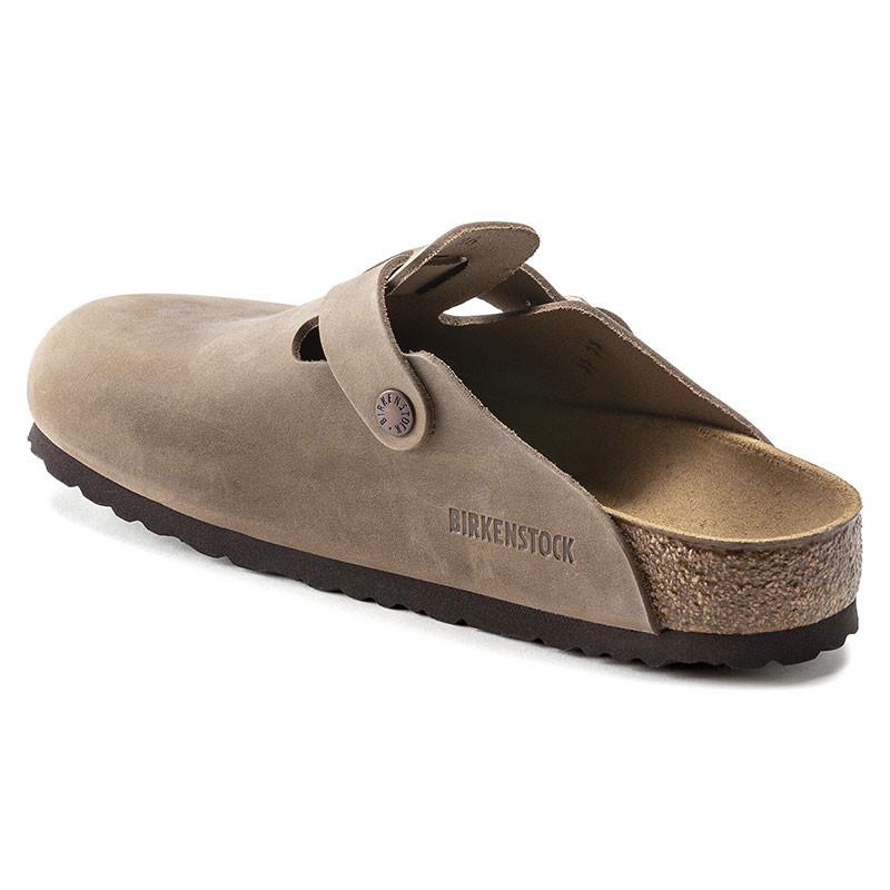 美品✨ BIRKENSTOCK Boston BS 36 ブラウン 23㎝ Birkenstock Boston Oiled Leather Soft Footbed Clogs