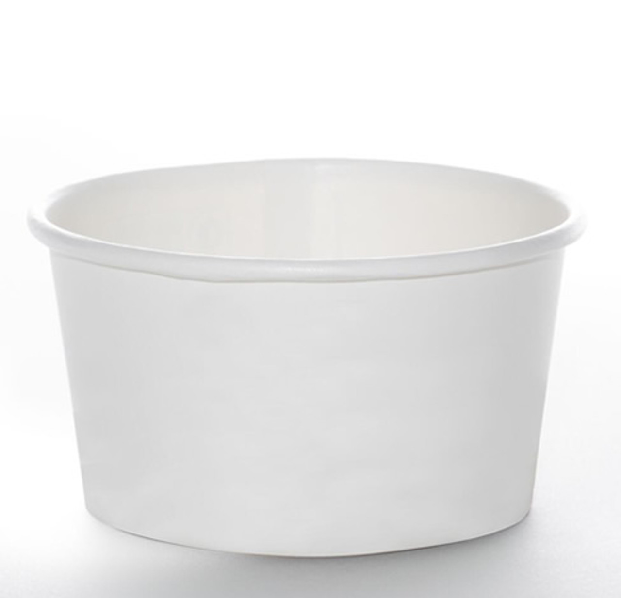 12oz Soup Cup - Non-Printed Series White