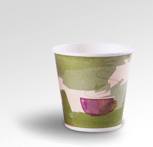 10oz Eclectic Series Green Coffee Cup