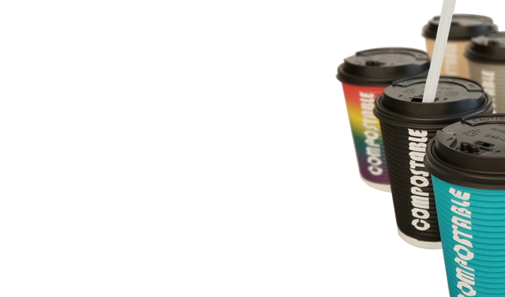 16 oz reusable plastic coffee / drinking cups with sippy lids + custom