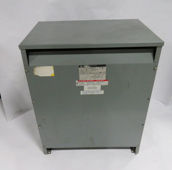 Square D 75T144HDIT Insulated Transformer 75kVa Pri. 460V 94A 3Ph 60Hz.  USED