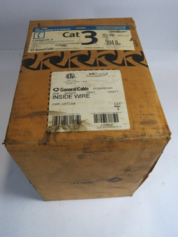 General Cable 2133456CAH 24AWG Cat3 Communication Cable 550’  NOP