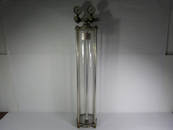 Lube Devices Inc. 0-30PSI Lubricator Tank 24" High  AS IS