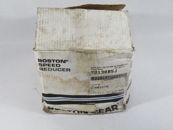 Boston Gear 72130B5J Worm Gear Speed Reducer 30:1 Ratio 871Lbs @ 0.99HP NEW