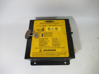 Banner MSCA-1 39022 Mini-Screen Control Box w/Key 115VAC 50/60Hz 400mA USED