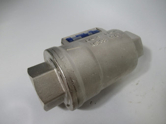Omal Type DA 1" NPT Pneumatic In/Out Valve 8 bar 150DEG C NOP