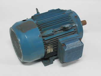 Brook Crompton 15Hp 1760RPM 208-230/460V 254TC TEFC 3Ph 41.13-37.2/18.6A USED