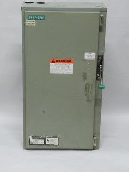 Siemens ID365 Industrial Duty Switch 600V AC/CA 400A 3 Poles USED