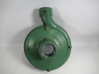 Burks 21173 Cast Iron Pump Housing 12 Bolt Connection 2" NPT 1-1/2" NPT USED