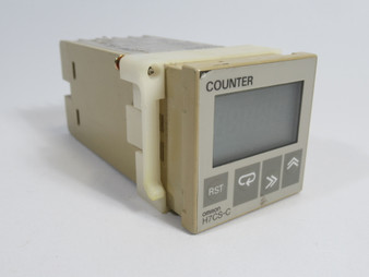 Omron H7CS-C Counter 100-240V 50/60Hz *Missing Contact Screw* USED