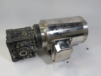 Lafert 0.37kW 1/2HP 1745Rpm 333/575V LA71S4 TENV C/W Gear Reducer 40:1 USED