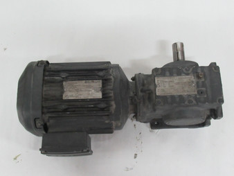 Sew-Eurodrive Motor w/Gear Reducer 1.5kW 1740/122rpm 230/460YY/Y 14.24:1 USED