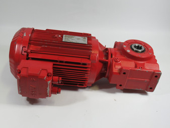 Sew-Eurodrive 3HP 1762RPM 330/575V TEFC C/W Gear Reducer 12.10:1 Ratio USED