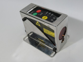 Banner LT3PUQ Long Range TOF Laser Sensor 0-24VDC 0.5mW 0.3-5m c/w Bracket USED