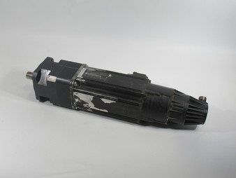 Indramat 228011 Perm. Magnet Motor 4000RPM C/W Gear Reducer 5:1 Ratio USED