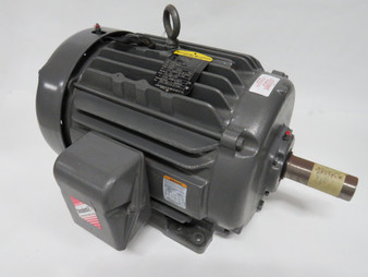 Baldor 20HP 1760RPM 208-230/460V 256T TEFC 3Ph 51-48/24A 60Hz SHELF WEAR NOP