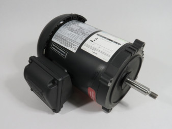 Weg 0.75HP 3440RPM 230/460V W56J TEFC 3Ph 2.24/1.12A 60Hz SHELF WEAR NOP