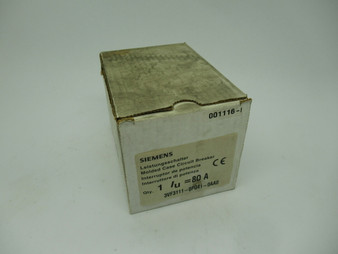 Siemens 3VF3111-0FQ41-0AA0 Circuit Breaker 80A 415V 3Pole 50/60Hz NEW