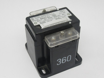General Electric PTM-O Voltage Transformer 200VA 360-120V 60Hz 0.7kV 3:1 USED